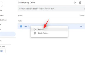 Guía para recuperar fotos borradas de Google Drive