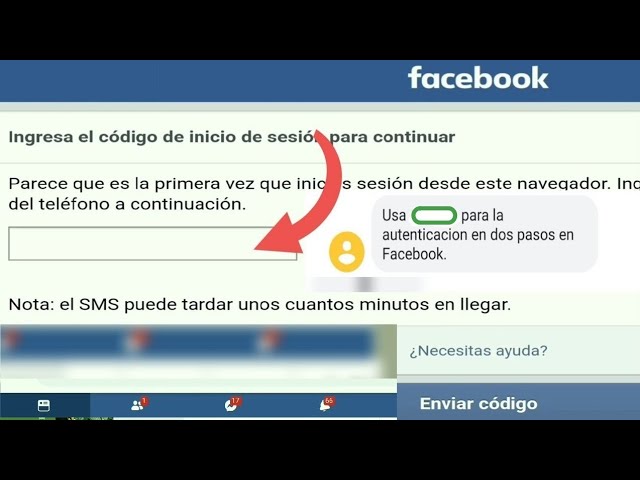 Recupera tu cuenta de Facebook con código de verificación